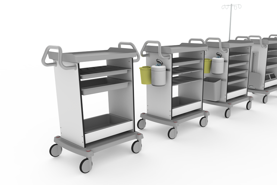 Customisable Hospital Carts